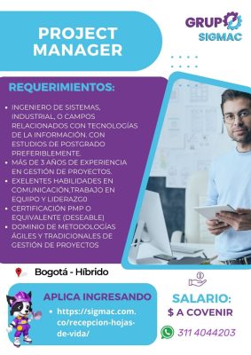 vacante project manager